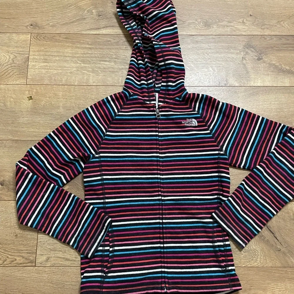 The North Face Multicolor Fleece Striped Jacket